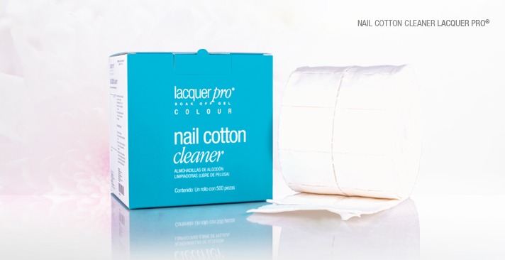 Nail Cotton Cleaner L PRO 500 pzas organic nails