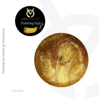 Painting Gel Gold arte para manicura Oneverona