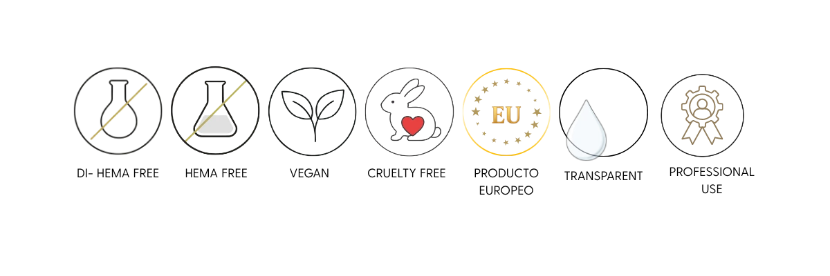 productos profesionales para uñas HEMA free vegan cruelty free producto europeo uso profesional Oneverona